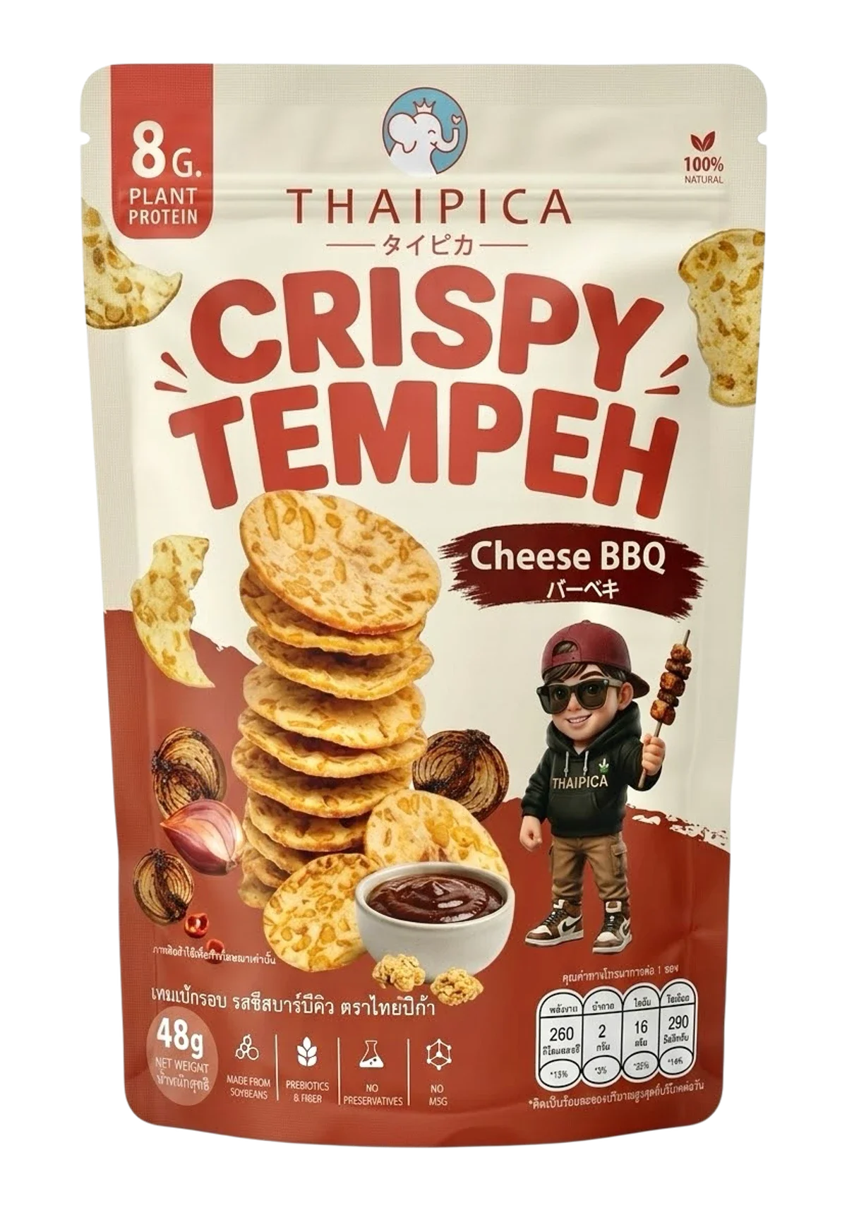 Crispy Tempeh — BBQ